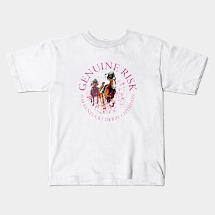 Filly Genuine Risk 1980 Kentucky Derby Champion design Kids T-Shirt